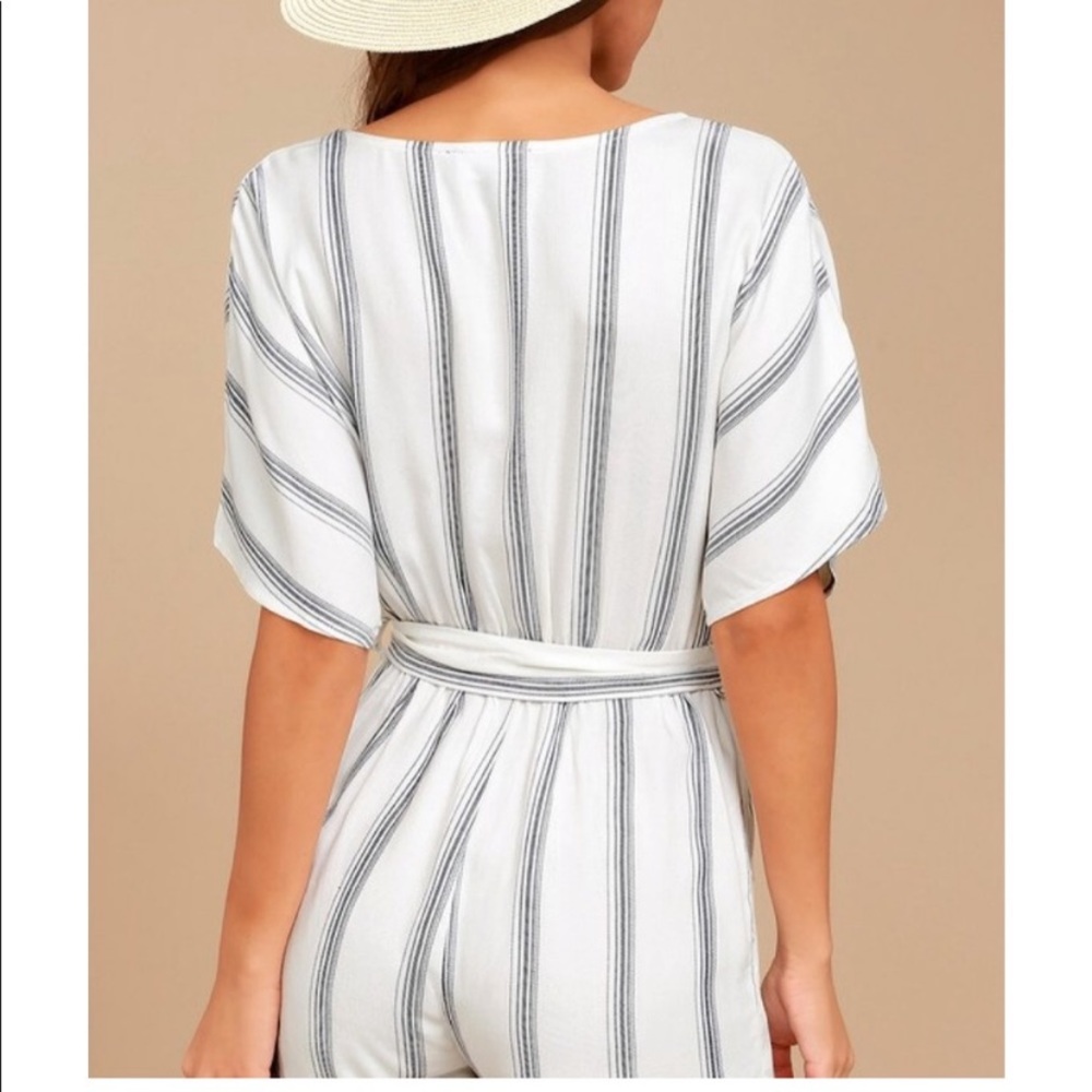 Striped Romper - Picture 3 of 6